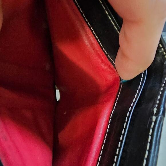 Vintage 1975 Dooney & Bourke Signature Canvas Wallet with COA - EUC - Picture 7 of 8